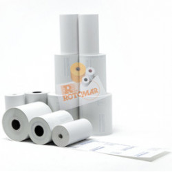 Blister 10 rotoli carta termica 55gr BPA free 57mm x 30mt (POS/carte credit)