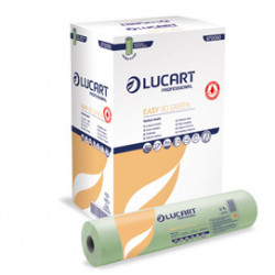 Lenzuolino medico in rotolo 59cm x 80mt Verde Easy 80 Green Lucart