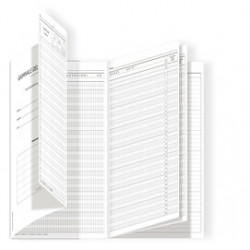 Registro del Professore (3 classi) 31x17cm 3425PS000G Data Ufficio