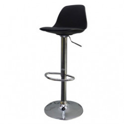 Sgabello Bobba Nero Paperflow