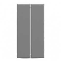 Pannello fonoassorbente 140x40cm Grigio Moody