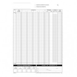 Blocco registro corrispettivi 12/12autor. 29,7x21,5cm DU168512C00 Data Ufficio