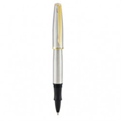 Penna roller Aldo Domani punta M fusto silver Monteverde