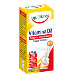Integratore Vitamina D3 Sistema Immunitario OssaMuscoli Spray 13ml Equilibra