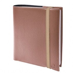 Agenda settimanale TimeLife 16x16cm rame metal 2024 Quo Vadis